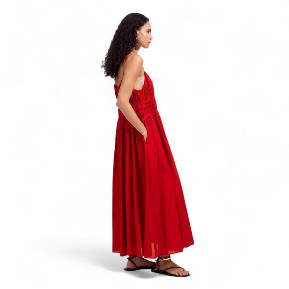 Madewell Textured V-Neck Midi Dress Size XS - Picture 3 of 9